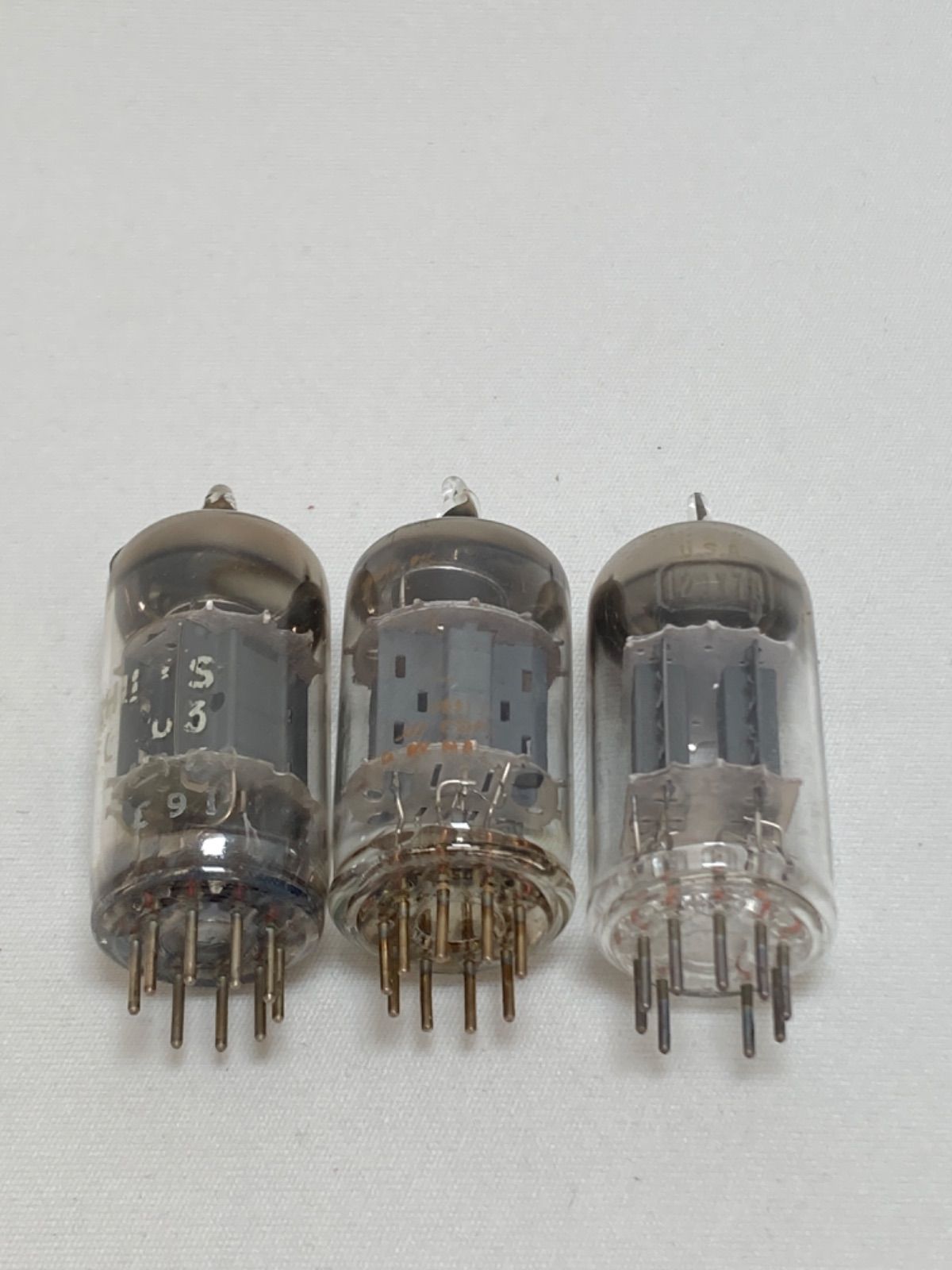 ☆ メーカー/型番不明 真空管 3点セット - メルカリ