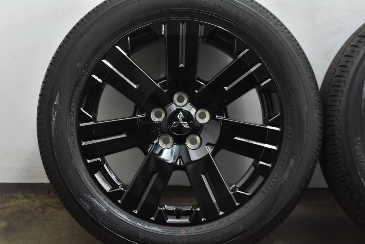 [新車外し]ミツビシデリカd5シャモニー純正18インチ　新品未使用 新車外し】デリカD5 シャモニー 18インチ タイヤ＆アルミホイール＋
