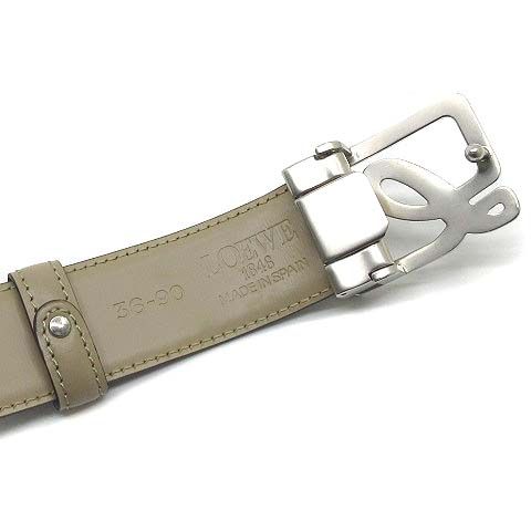 LOEWE ベルト 90/36 シルバー ロゴ LOEWE ベルト 90/36 シルバー ロゴ