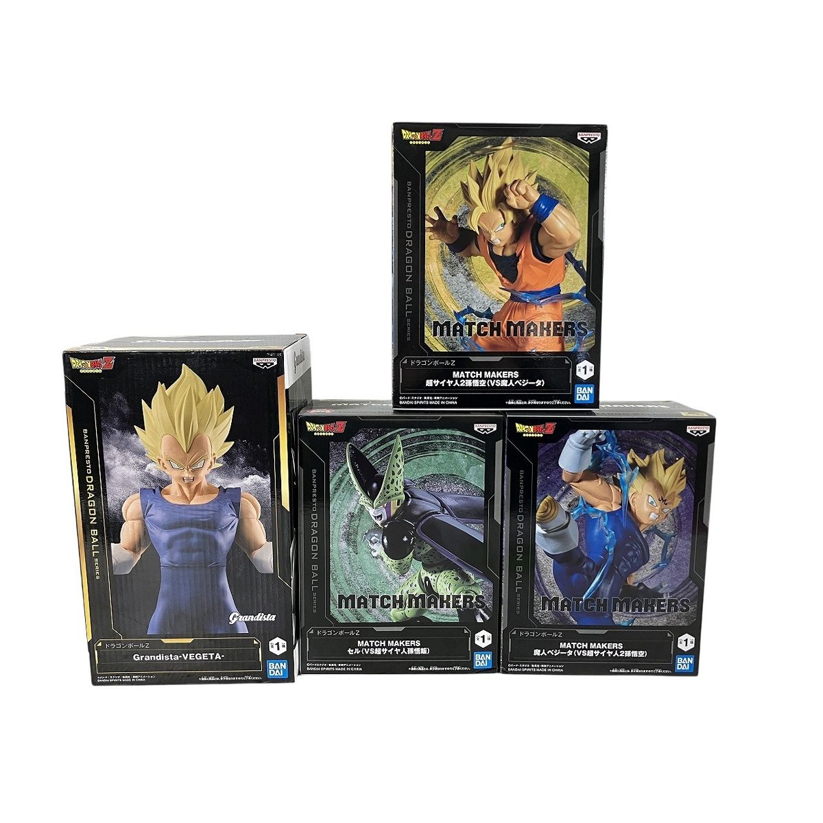 BANDAI ドラゴンボールZ Grandista MATCH MAKERS 孫悟空 ベジータ セル