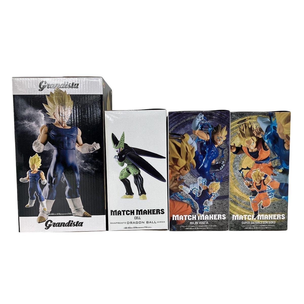 BANDAI ドラゴンボールZ Grandista MATCH MAKERS 孫悟空 ベジータ セル