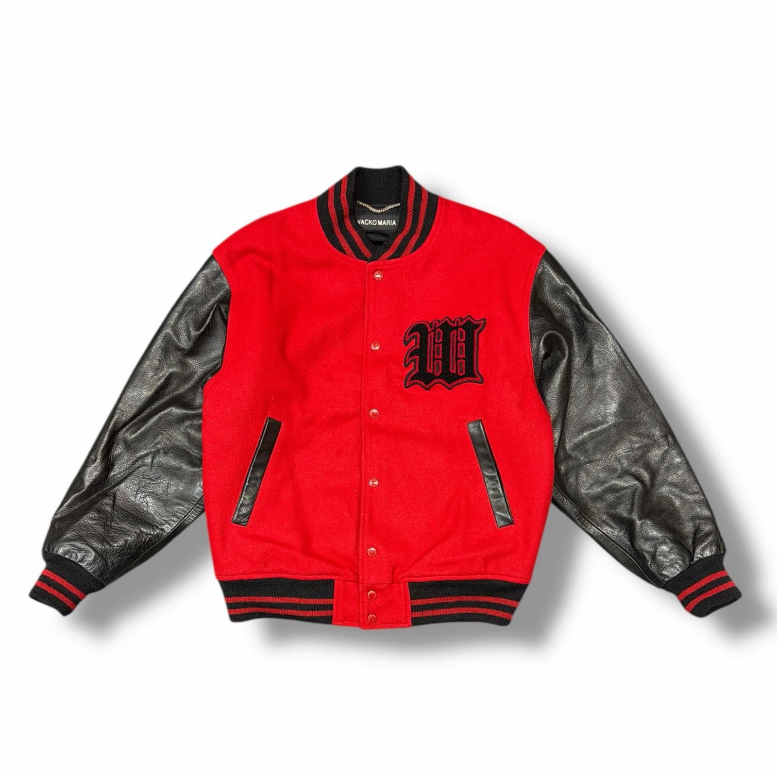 ワコマリア　スタジャン　24ss LEATHER VARSITY JACKET スタジャン-ワコマリア 通販 WACKO MARIA 店舗