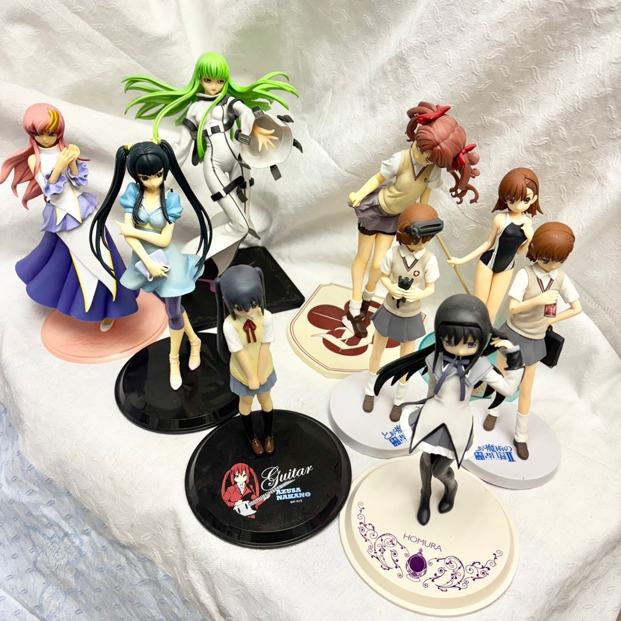 342 美少女フィギュア 9体セット まとめ売り 御坂美琴 中野梓 暁美
