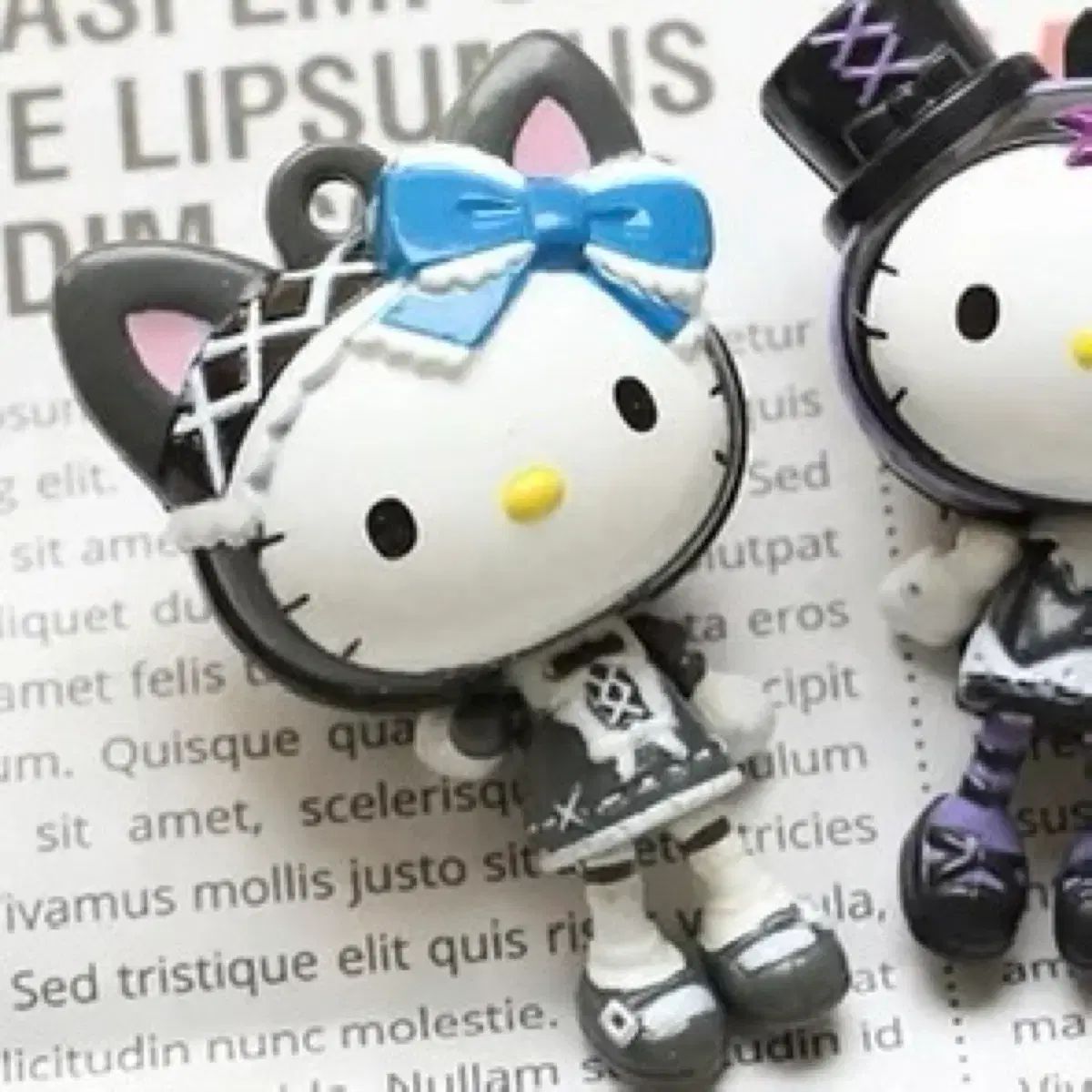 クラシック ヴィンテージ ハローキティ キティストラップ ゴスロリ