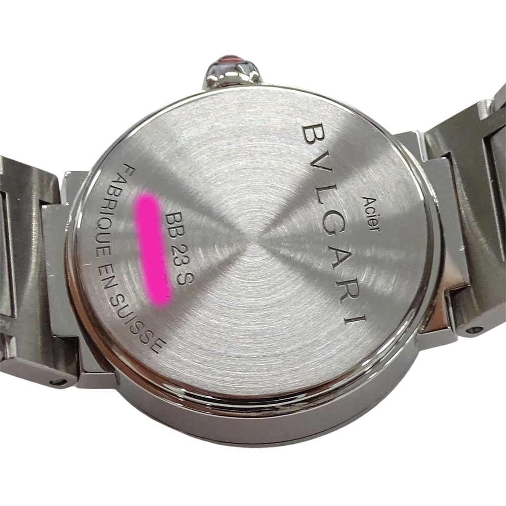 ブルガリ BVLGARI BB23SG デイト クォーツ レディース 楽天市場】BVLGARI ブルガリブルガリ BB23SS ブラック 黒文字盤 デイト