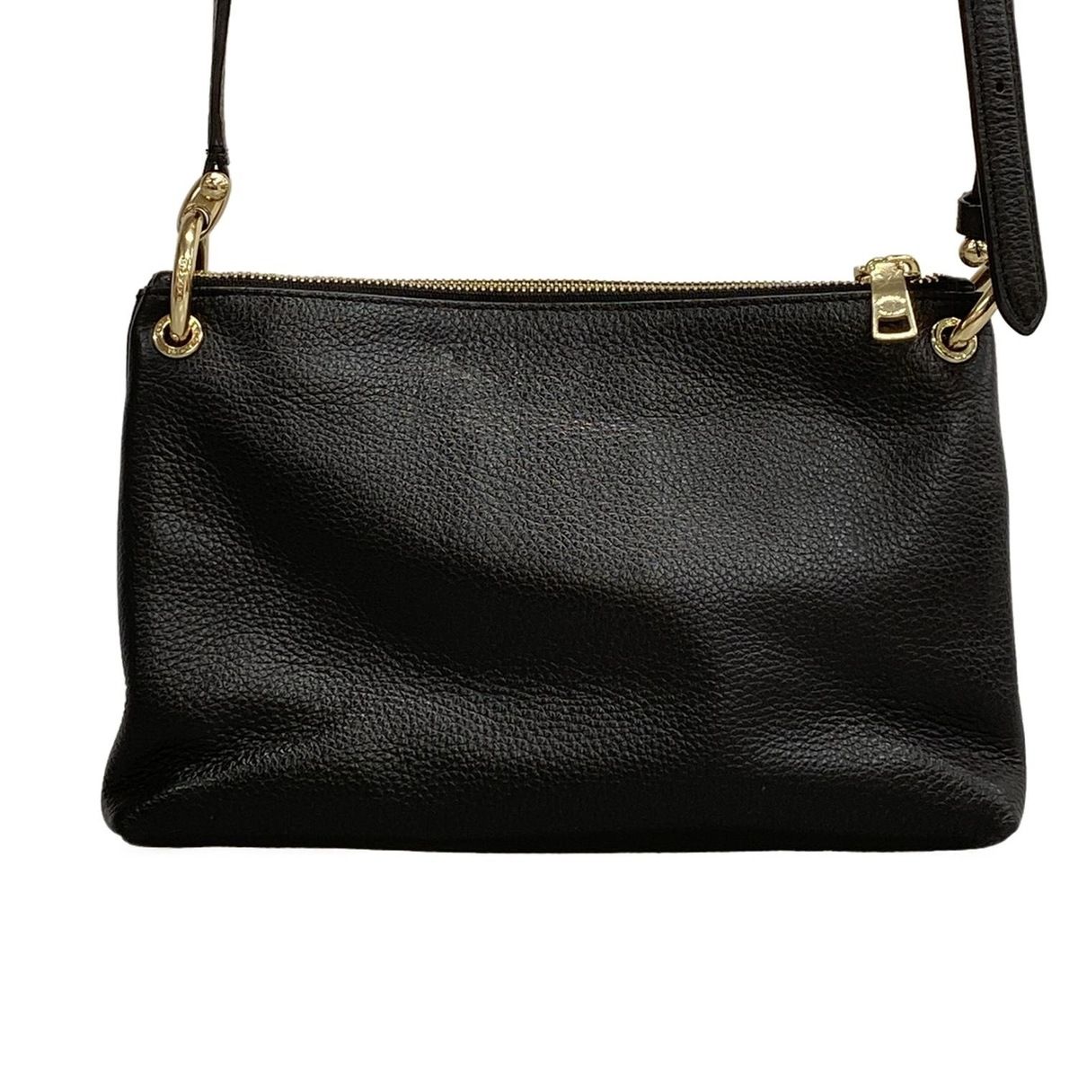 COACH(コーチ) ショルダーバッグ美品 ペブルド レザー ミア クロス  