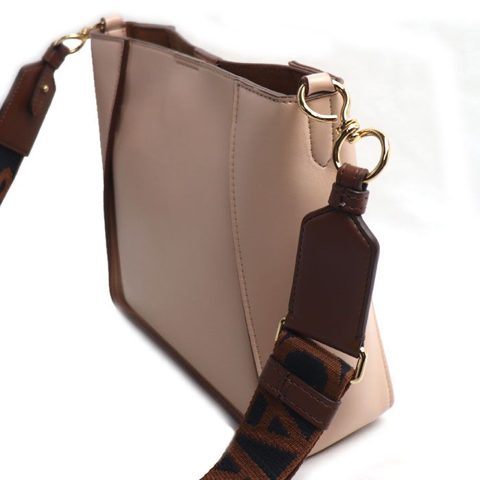 Stella McCartney ステラマッカートニー ロゴ ミニ クロスボディ ショルダーバッグ ピンクベージュ 700073 レディース【中古】 Stella McCartney - Stella McCartney ステラマッカートニー ロゴ ミニ
