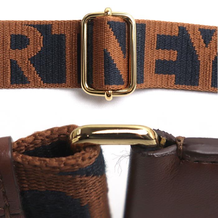 Stella McCartney ステラマッカートニー ロゴ ミニ クロスボディ ショルダーバッグ ピンクベージュ 700073 レディース【中古】 Stella McCartney ステラマッカートニー ロゴ ミニ クロスボディ