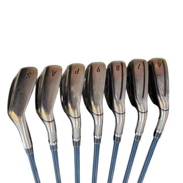 中古】 テーラーメイド SIM2 MAX 7S アイアンセット IR TENSEI BLUE