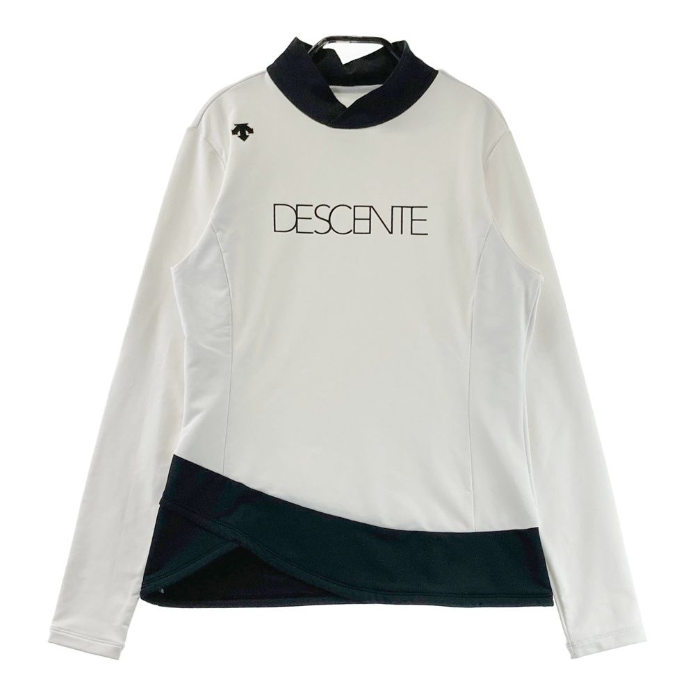 【美品】DESCENTE GOLFレディース ストレッチ 長袖　Lサイズ サイズ：L DESCENTE GOLF デサントゴルフ 長袖モックネックTシャツ
