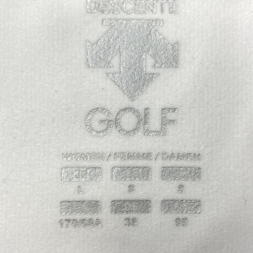 サイズ：L DESCENTE GOLF デサントゴルフ 長袖モックネックTシャツ