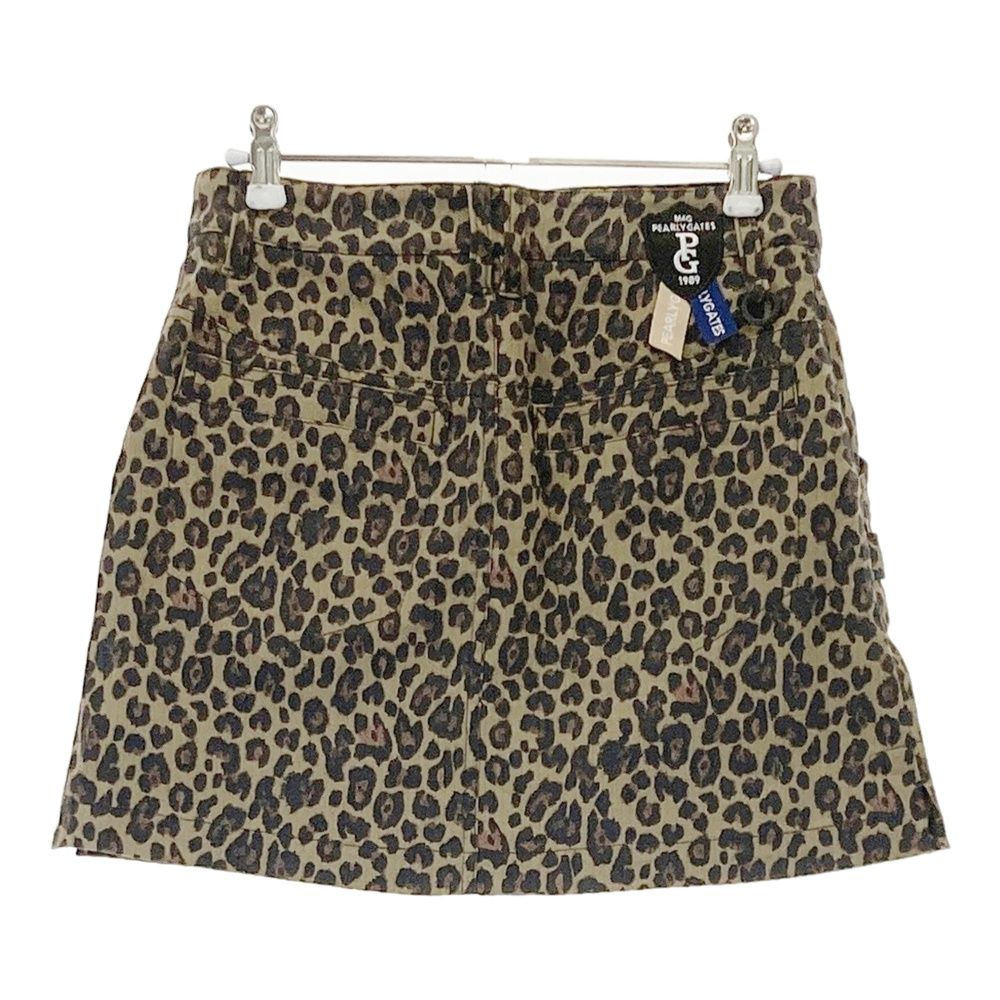 パーリーゲイツ　ニットスカート　レオパード柄 パーリーゲイツ ニットスカート レオパード柄 パーリーゲイツ ニット