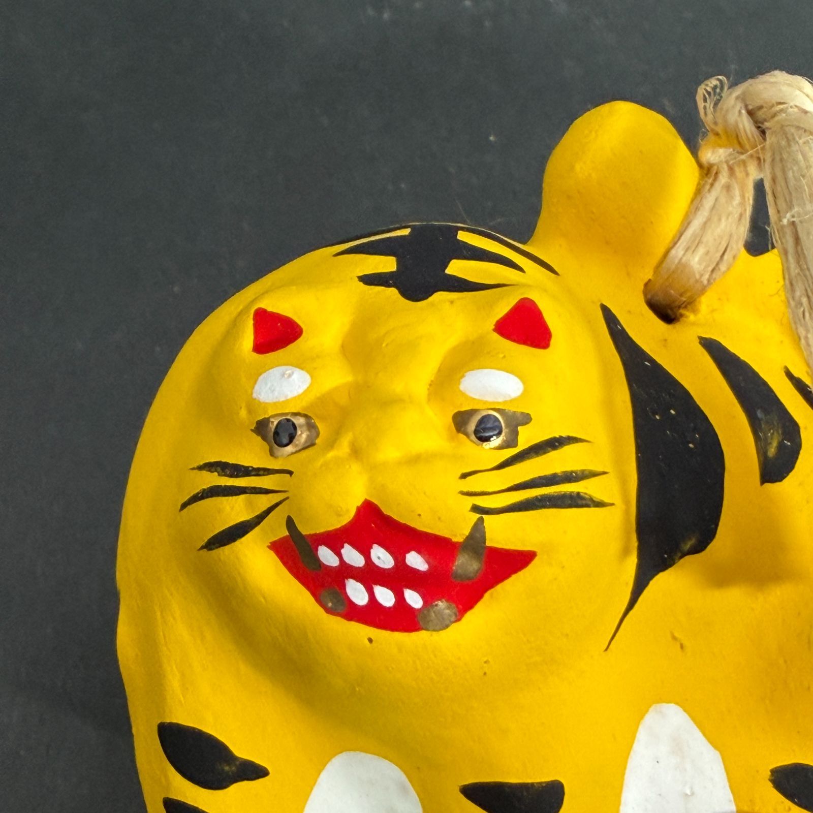 Sano Clay Bell Zodiac Tiger Ichitaro Aizawa Mingei Traditional