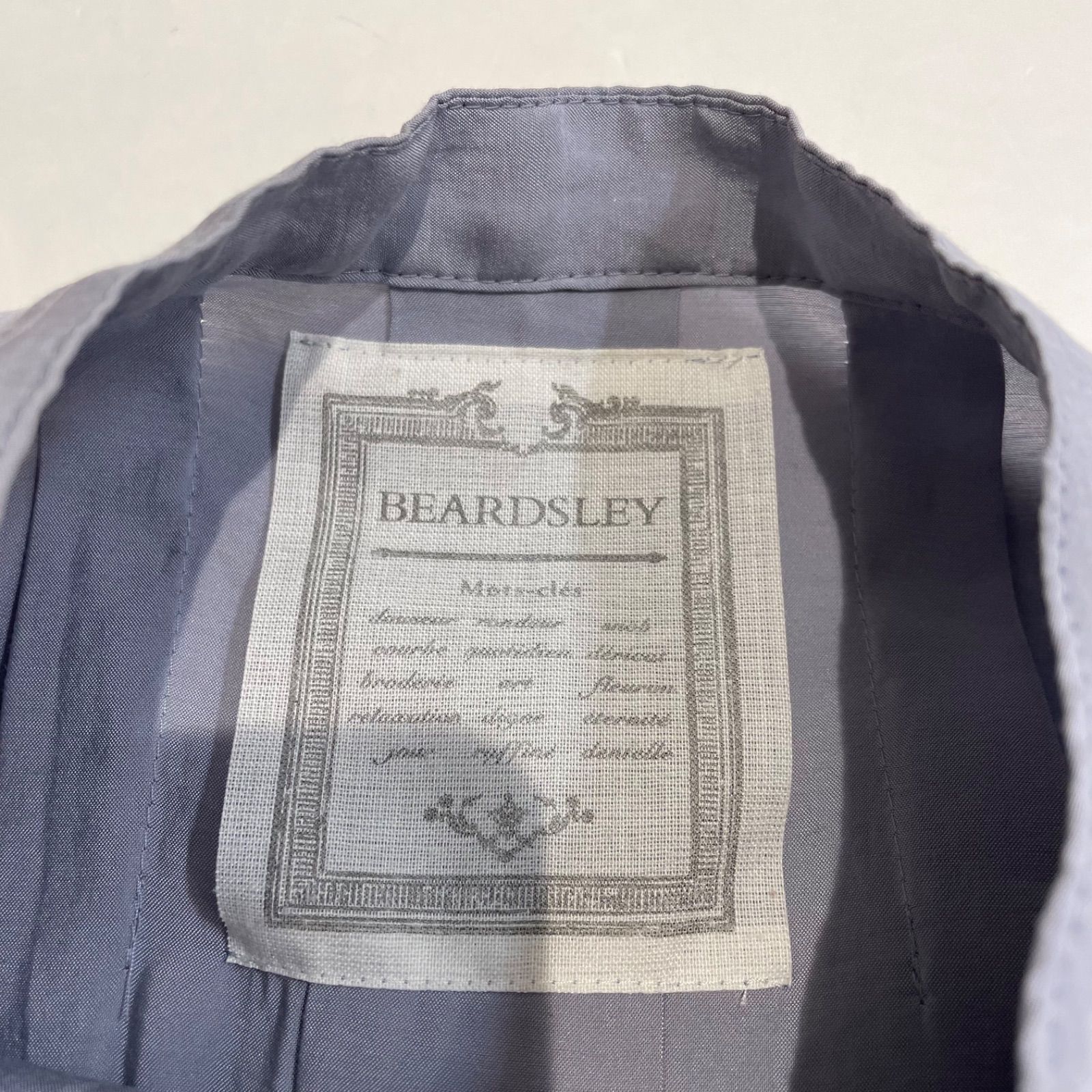 BEARDSLEY ビアズリー パールボタンシャツ BEZ1031204A0002 日本製 