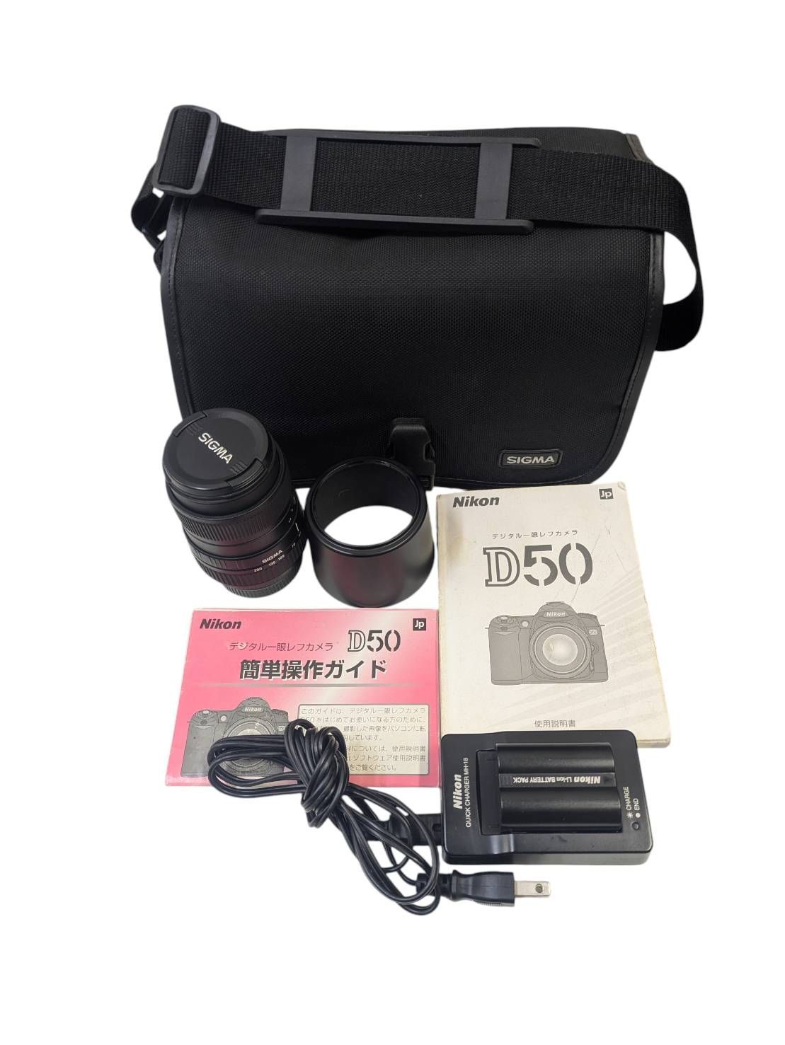 入門用☆格安SET】Nikon D50 中古 Sigmaレンズ付 デジタル一眼 カメラ