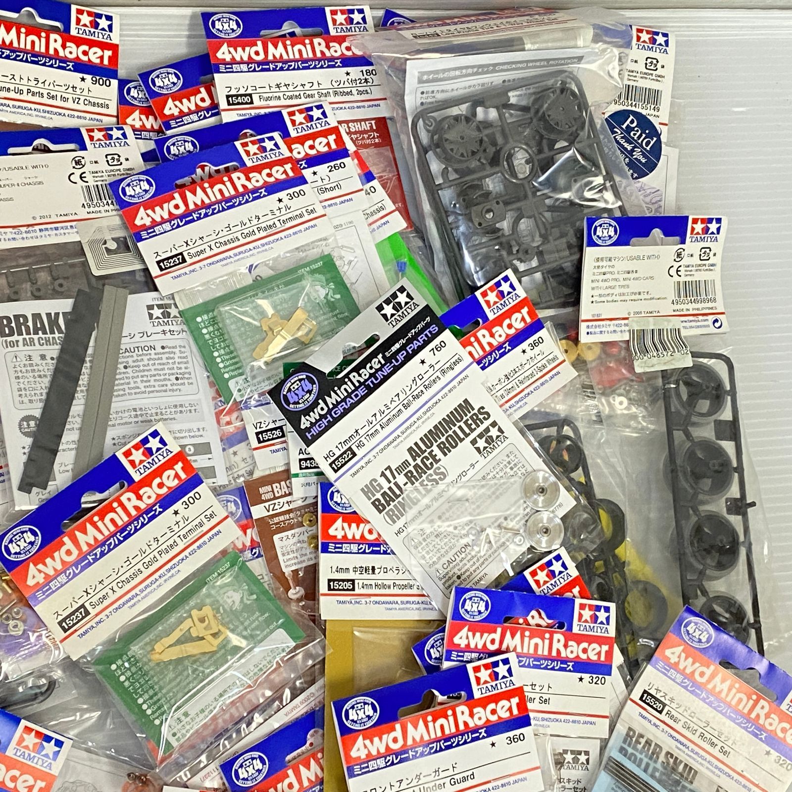 △ミニ四駆 等 パーツ 超大量 まとめ タミヤ 他 ジャンク品