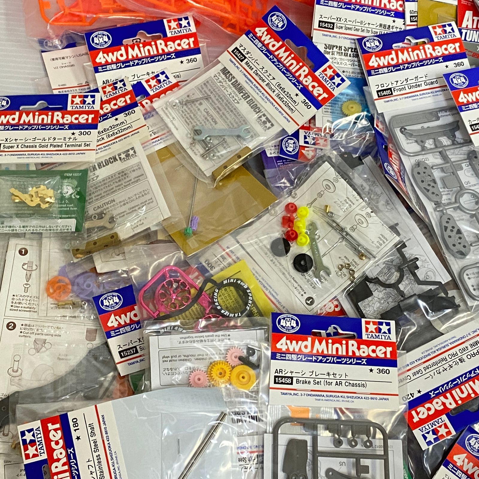△ミニ四駆 等 パーツ 超大量 まとめ タミヤ 他 ジャンク品
