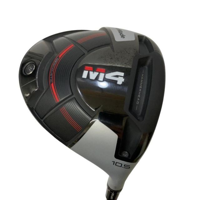 【テーラーメイド】M4 2021年モデル [Atmos Red フレックス：S] 中古】 テーラーメイド M4(2021) 10.5° ドライバー DR Fujikura ATMOS