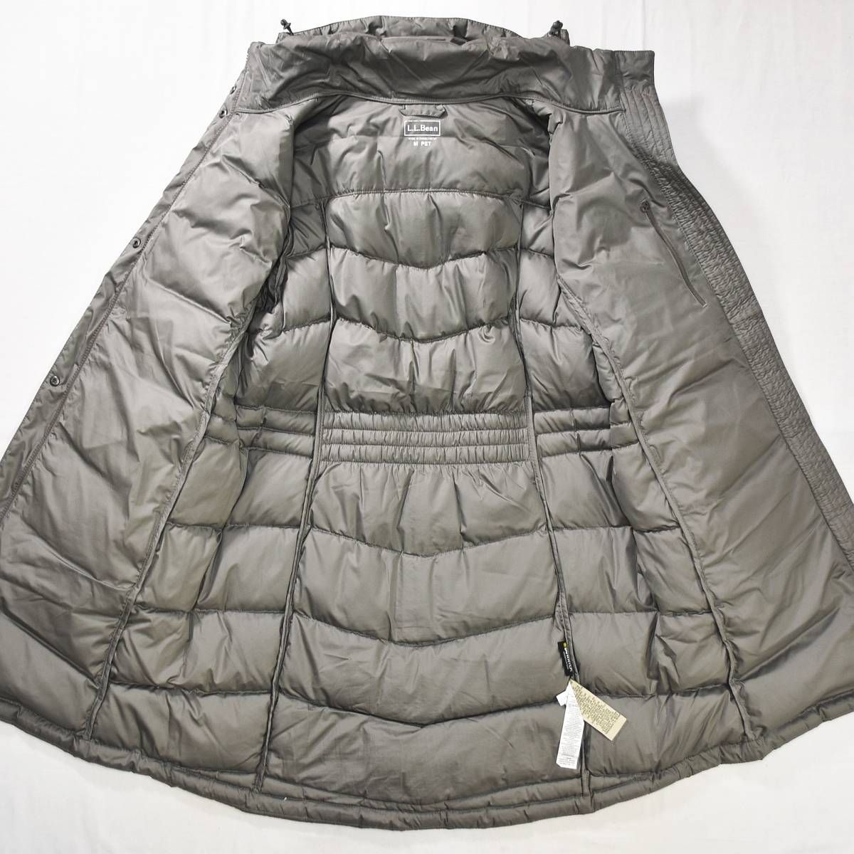 定番】 エルエルビーン L.L.Bean キルティング ダウン コート ジップ 