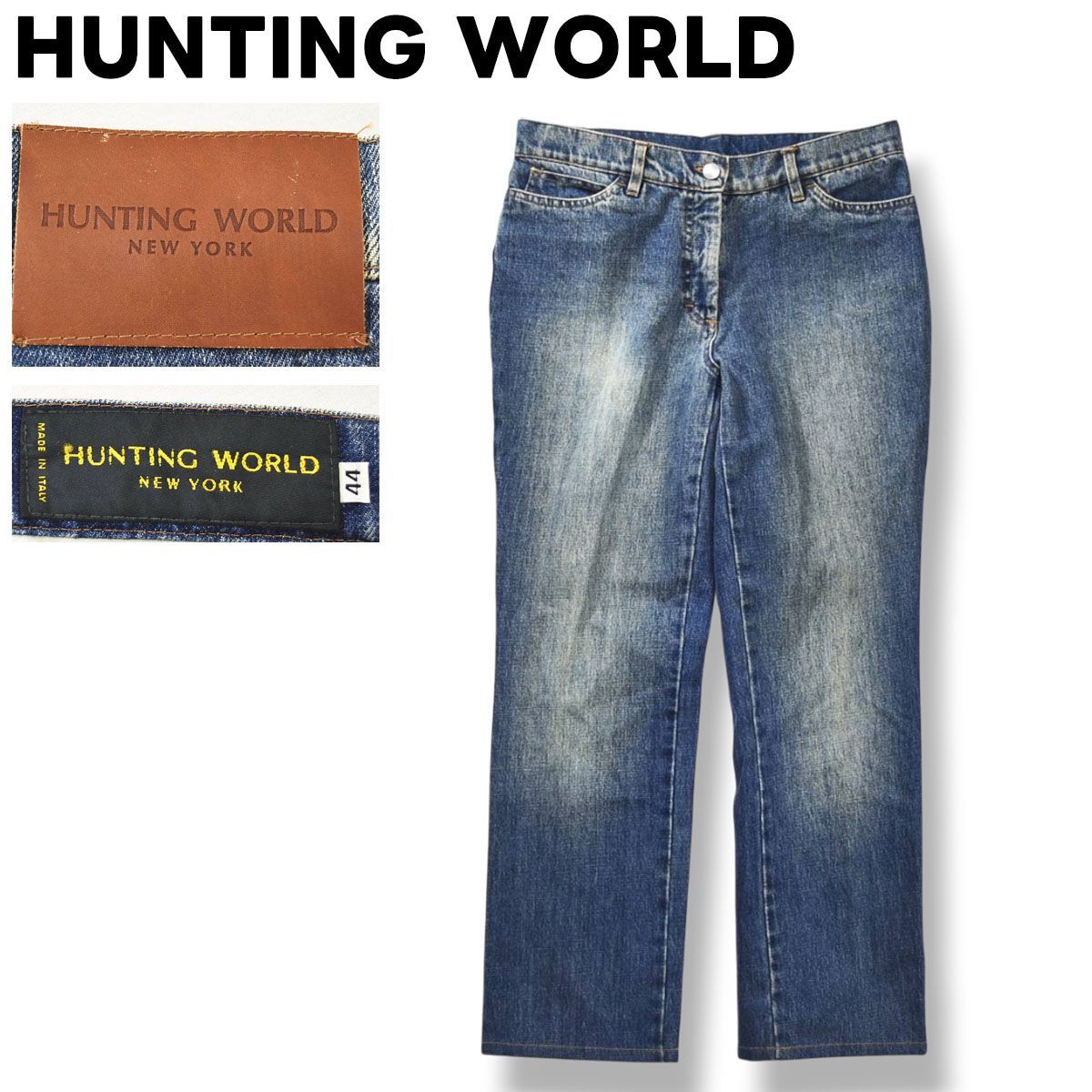 HUNTING WORLD ハンティングワールド デニム トートバッグ