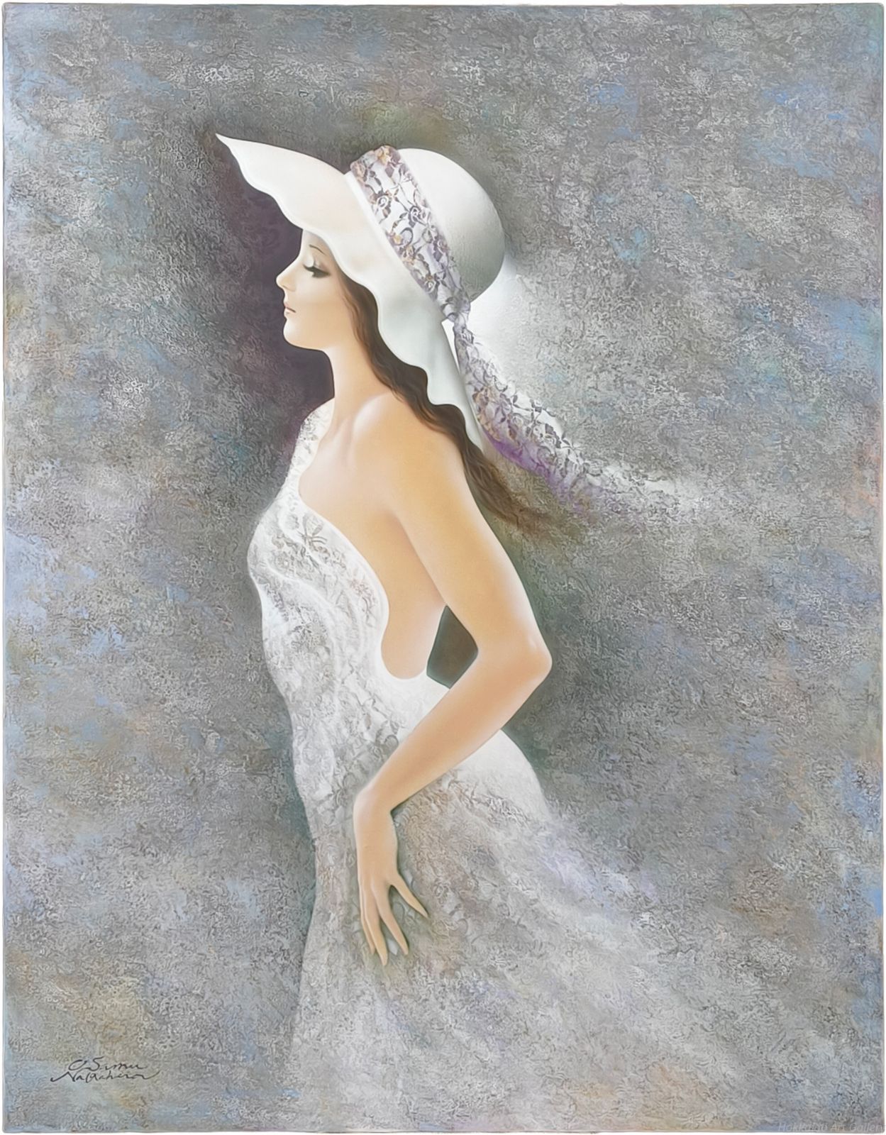 中原脩 「風」 油絵・油彩画 絵画 - メルカリ