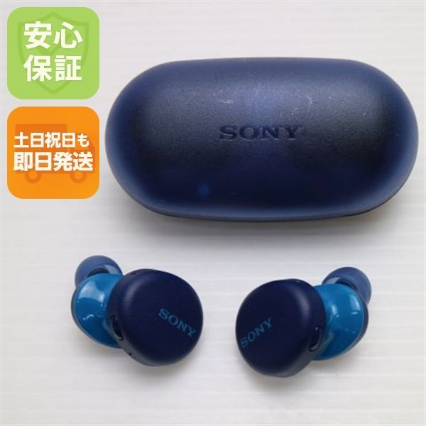 超美品 WF-XB700 EXTRA BASS ブルー ワイヤレスイヤホン SONY 土日祝