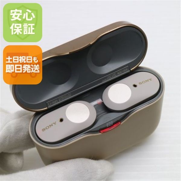 良品中古 WF-1000XM3 プラチナシルバー ワイヤレスイヤホン SONY 土日