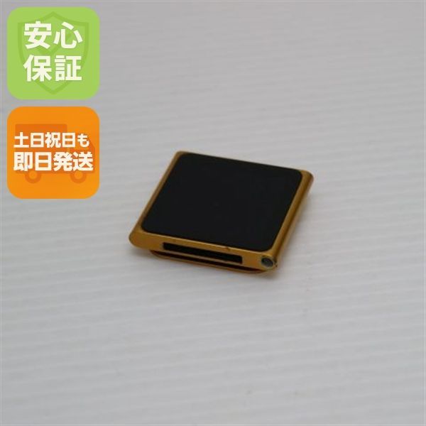 美品 iPOD nano 第6世代 16GB オレンジ 即日発送 MC697J/A 本体 土日祝
