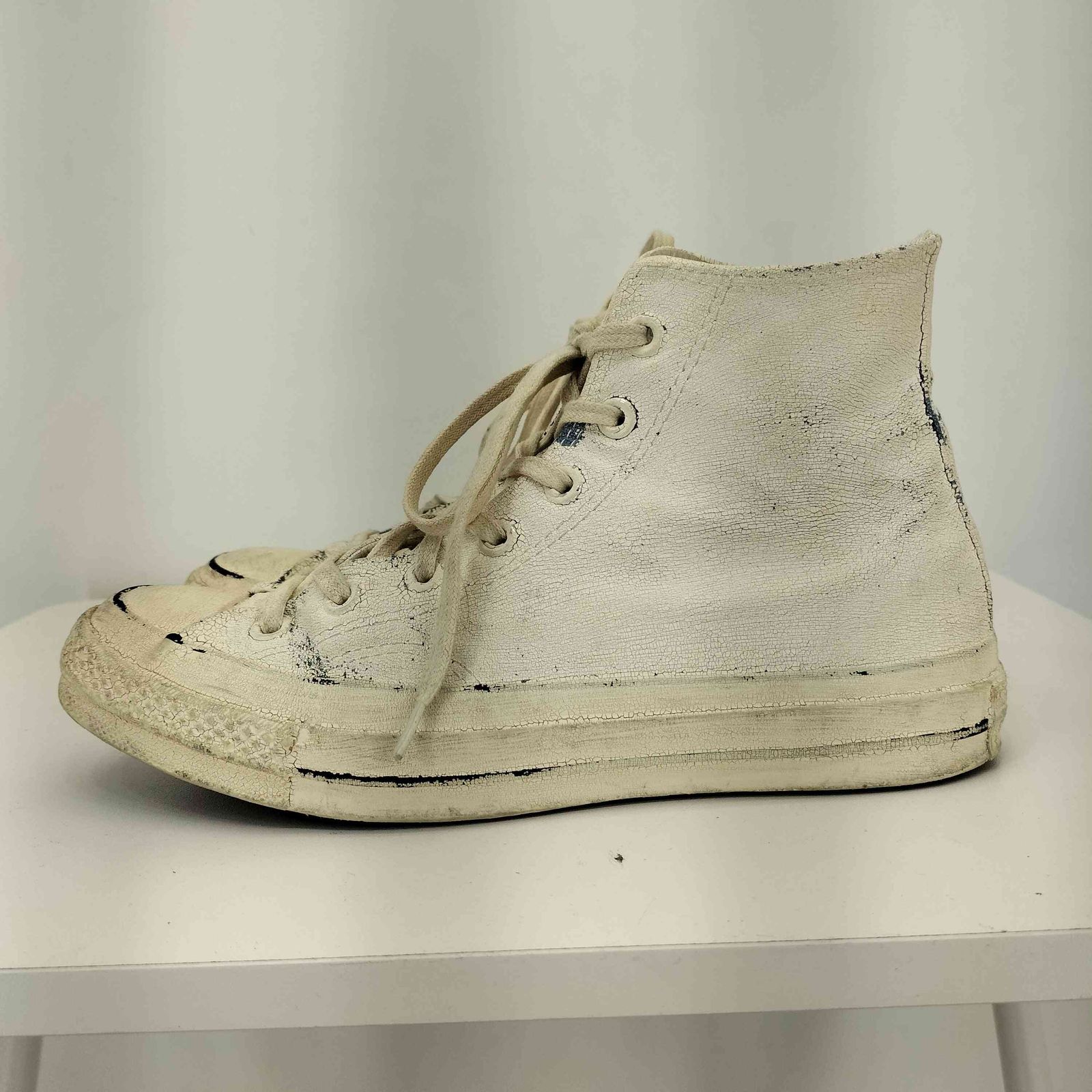 コンバース CONVERSE ペンキ加工 ハイカット スニーカー レディース 
