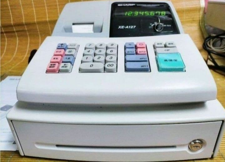 シャープレジスター XE-A127 簡単便利特殊 送料込 101359 ショップ