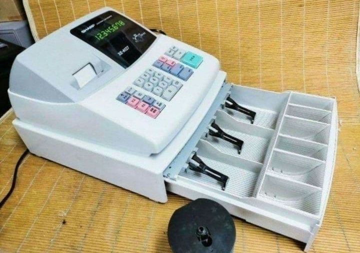 シャープレジスター XE-A127 簡単便利特殊 送料込 1235789 シャープ