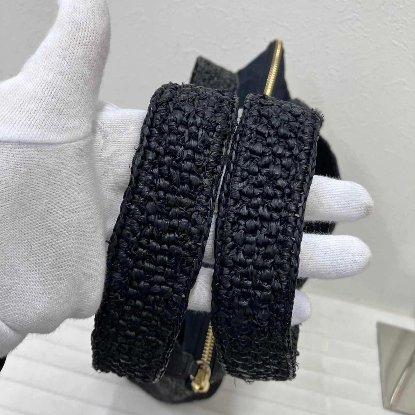 8377 HELEN KAMINSKI ヘレンカミンスキー トートバッグ ラフィア