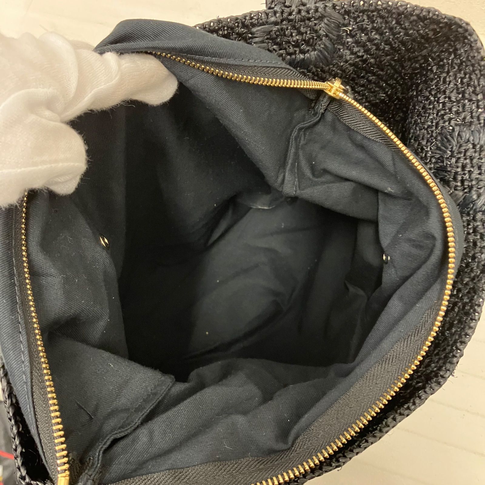 8377 HELEN KAMINSKI ヘレンカミンスキー トートバッグ ラフィア