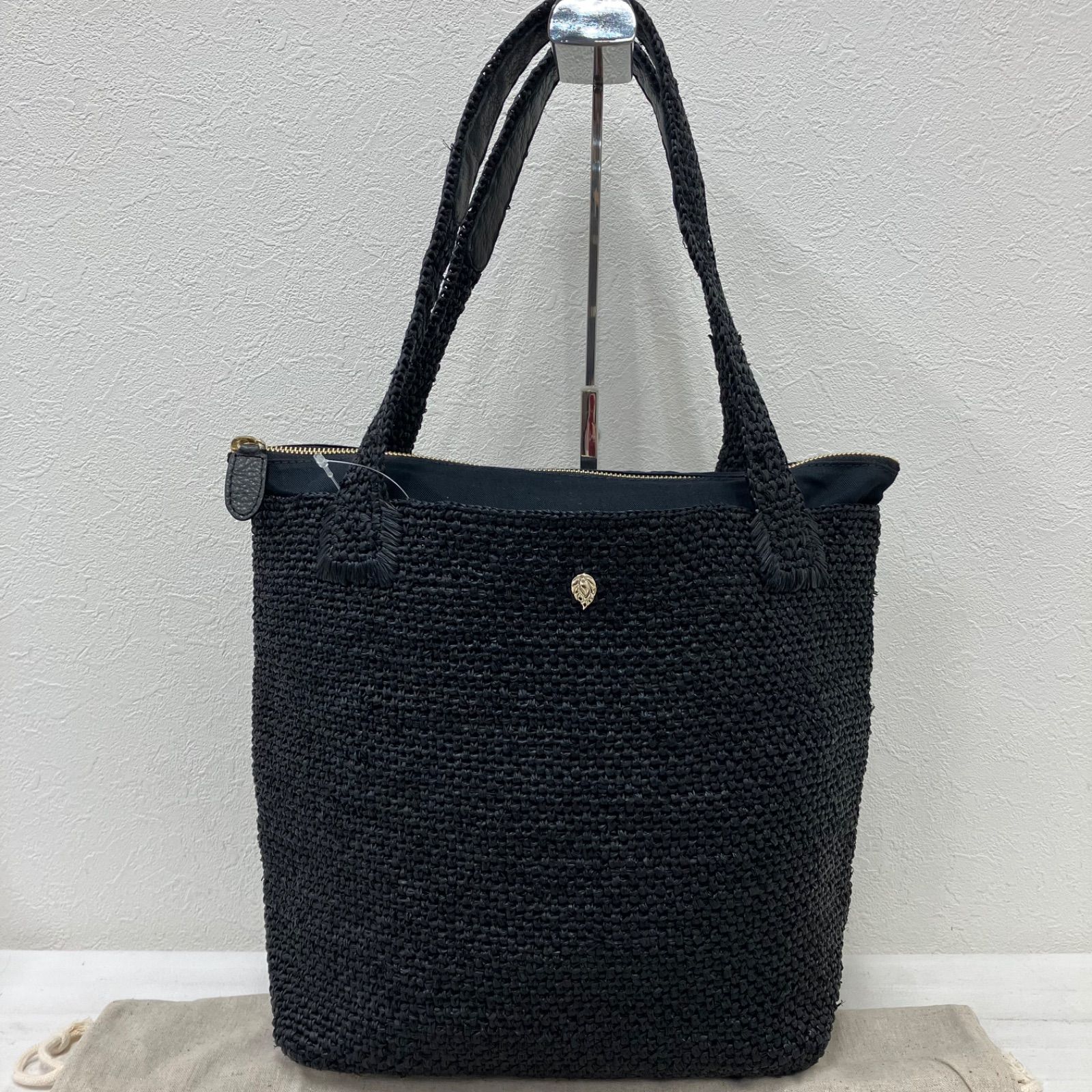 HELEN KAMINSKI APPIA トートバッグ チャコール/ブラック 8377 HELEN KAMINSKI ヘレンカミンスキー トートバッグ ラフィア