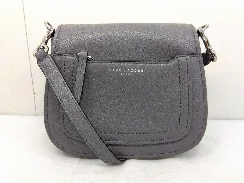 s26g-065k【中古】MARC JACOBS マークジェイコブス　エンパイヤシティ　ショルダーバッグ　クロスボディ　M0013049　SHADEY GREY s26g-065k【中古】MARC JACOBS マークジェイコブス エンパイヤシティ