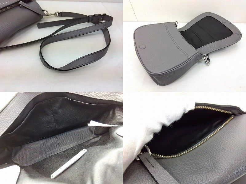 s26g-065k【中古】MARC JACOBS マークジェイコブス　エンパイヤシティ　ショルダーバッグ　クロスボディ　M0013049　SHADEY GREY s26g-065k【中古】MARC JACOBS マークジェイコブス エンパイヤシティ