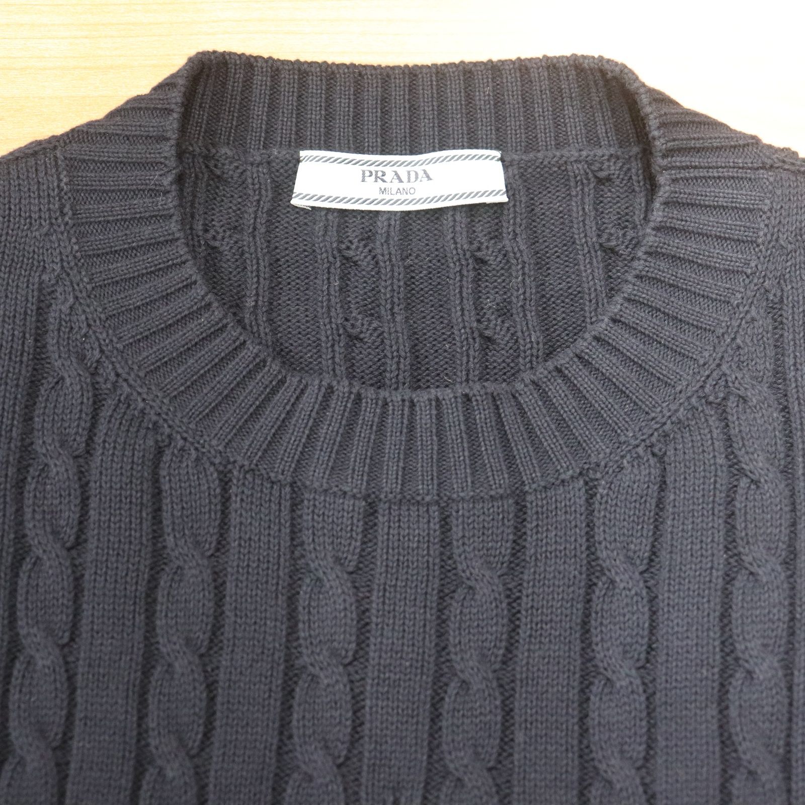 ITYX5WQ2CW20 PRADA プラダ ロゴ セーター ニット P24A2S S232 1ZHP