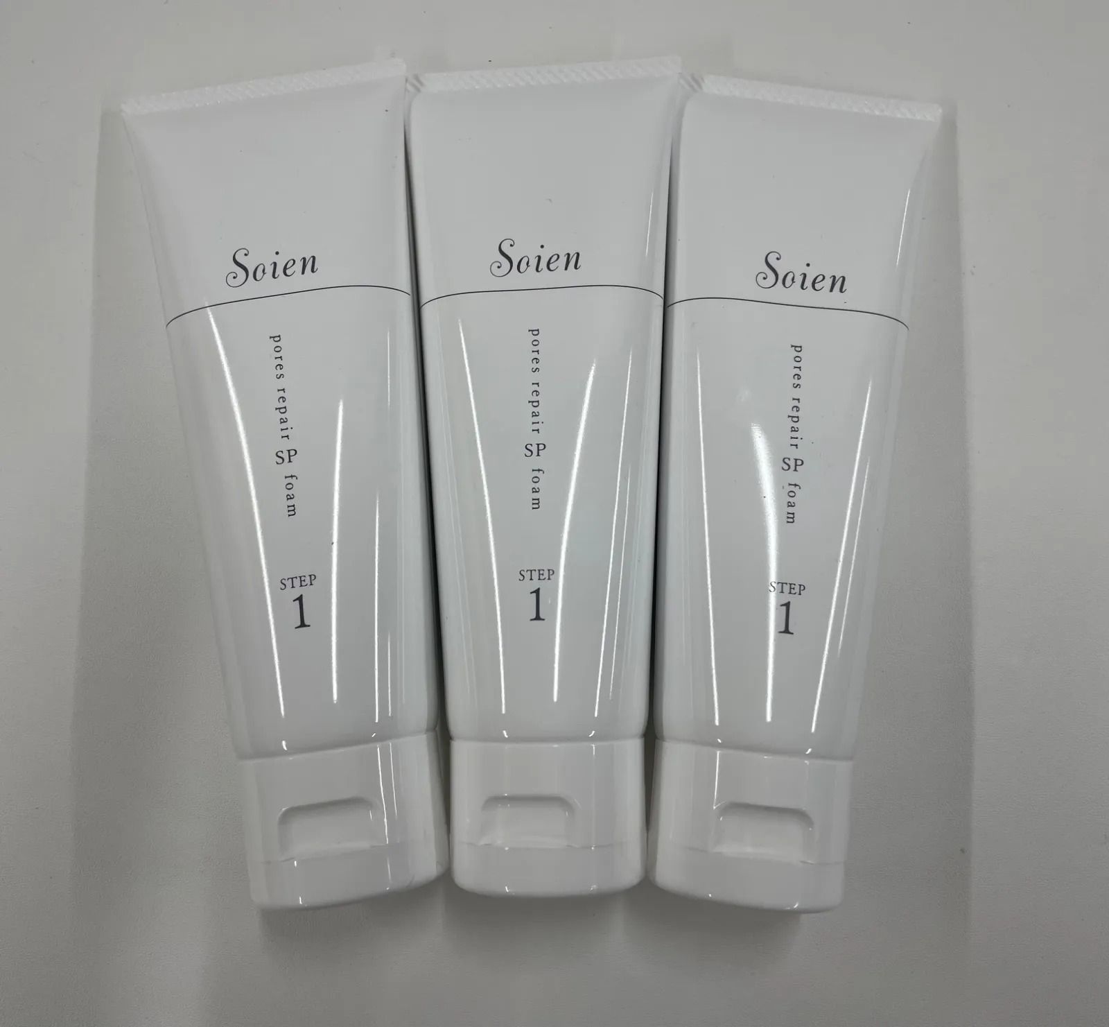 W1583 Soien ソワン ポアリペアSPフォーム <洗顔料> 80g 計3点セット 