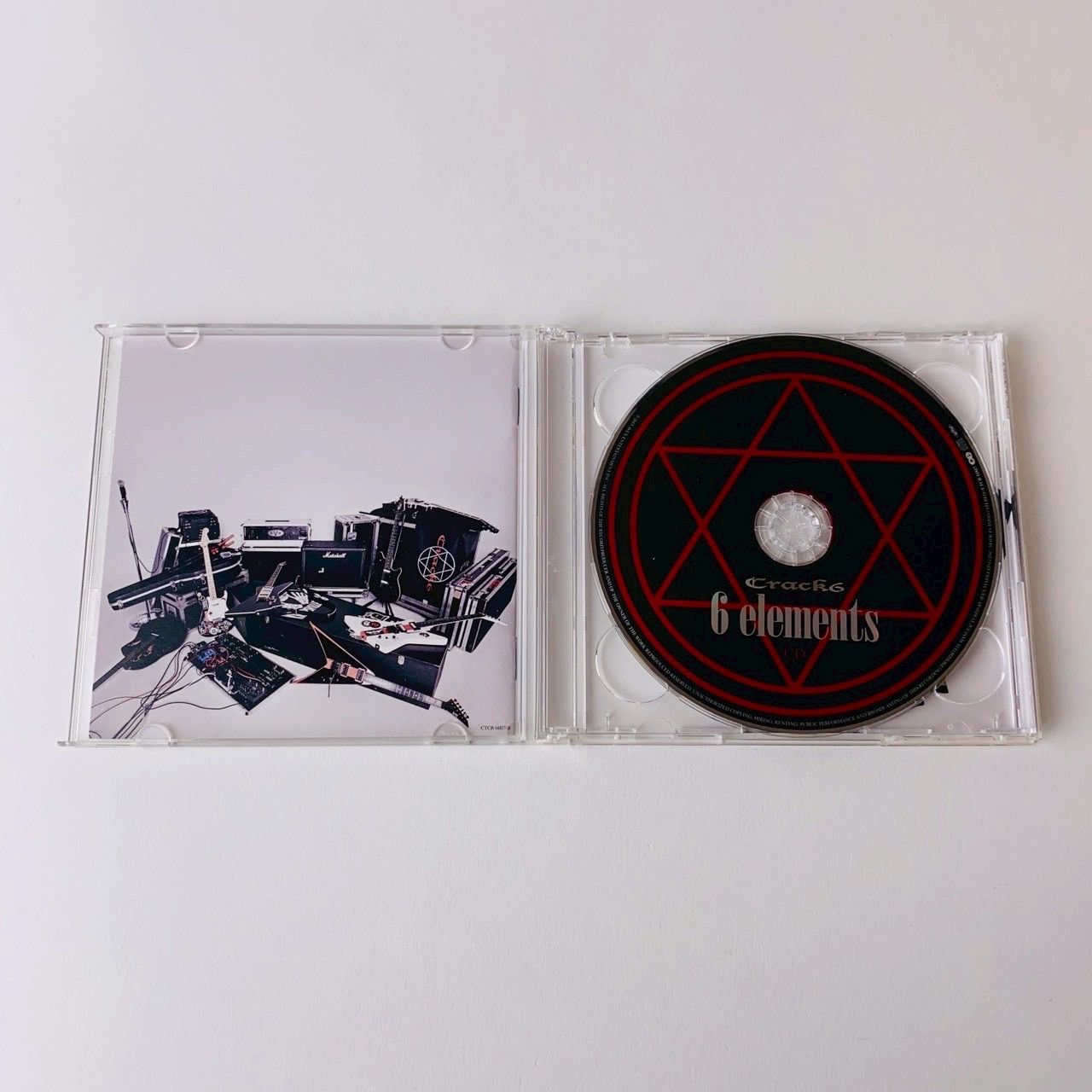 帯付](初回限定盤) Crack6 / 6 elements (DVD付) CTCR-14817/B [N9