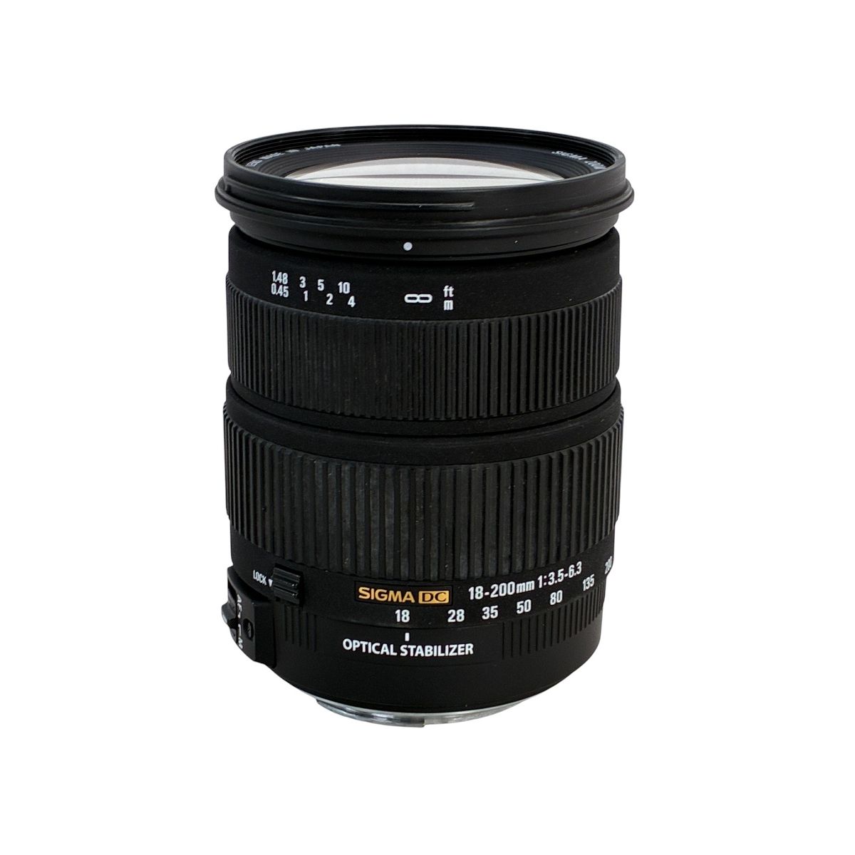 SIGMA ZOOM 18-200mm F3.5-6.3 DC OS ズームレンズ キャノン用 シグマ