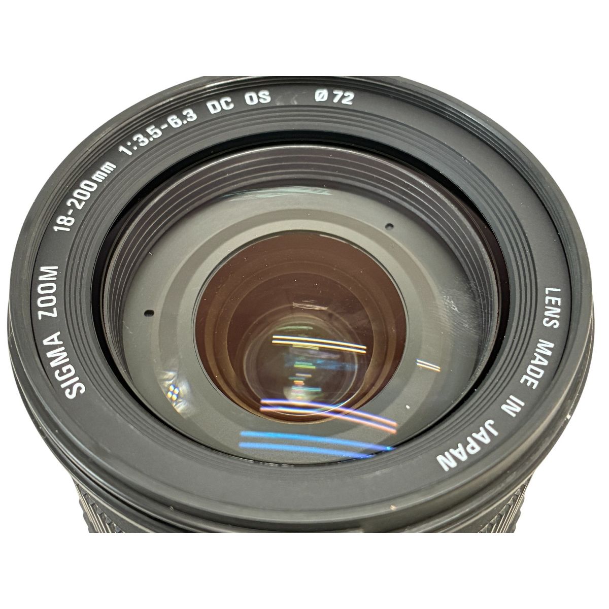 SIGMA ZOOM 18-200mm F3.5-6.3 DC OS ズームレンズ キャノン用 シグマ