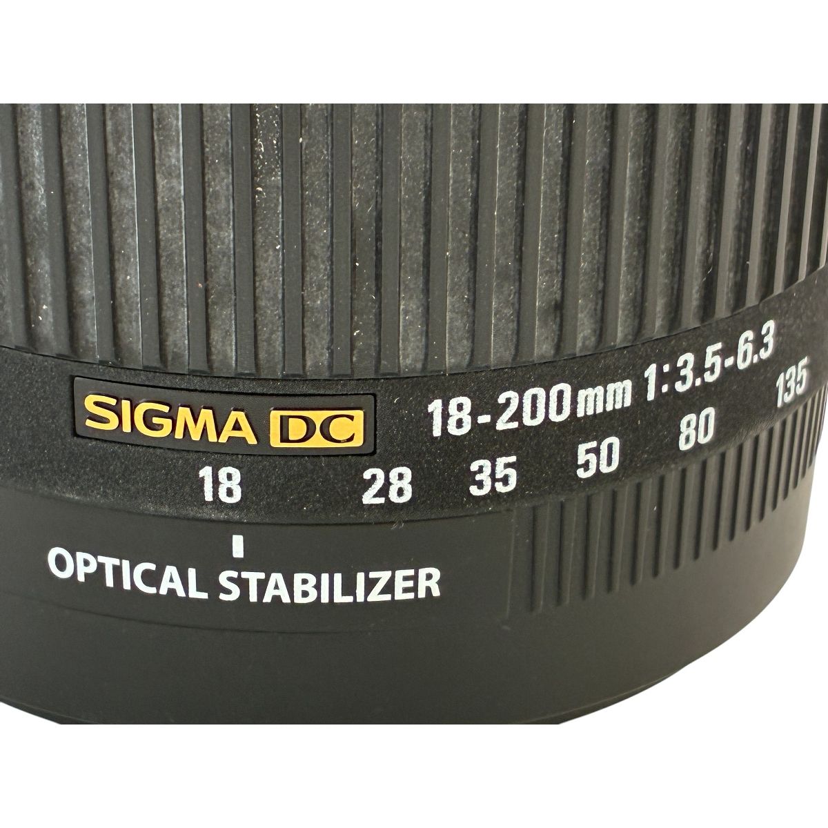 SIGMA ZOOM 18-200mm F3.5-6.3 DC OS ズームレンズ キャノン用 シグマ