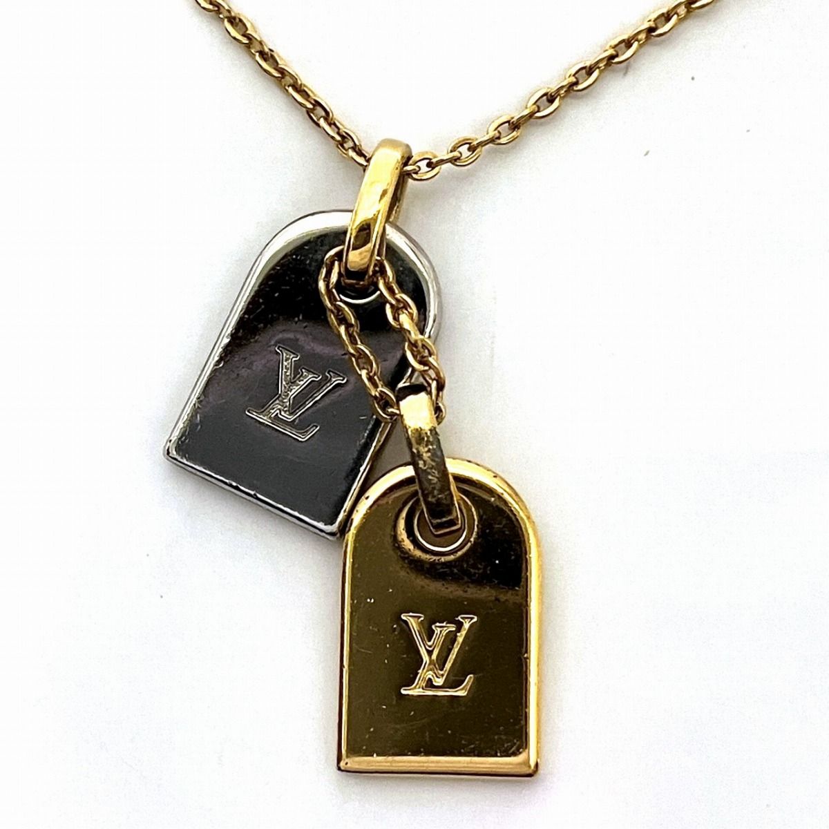 ルイ・ヴィトン LOUIS VUITTON コリエ プレシャス ナノグラム