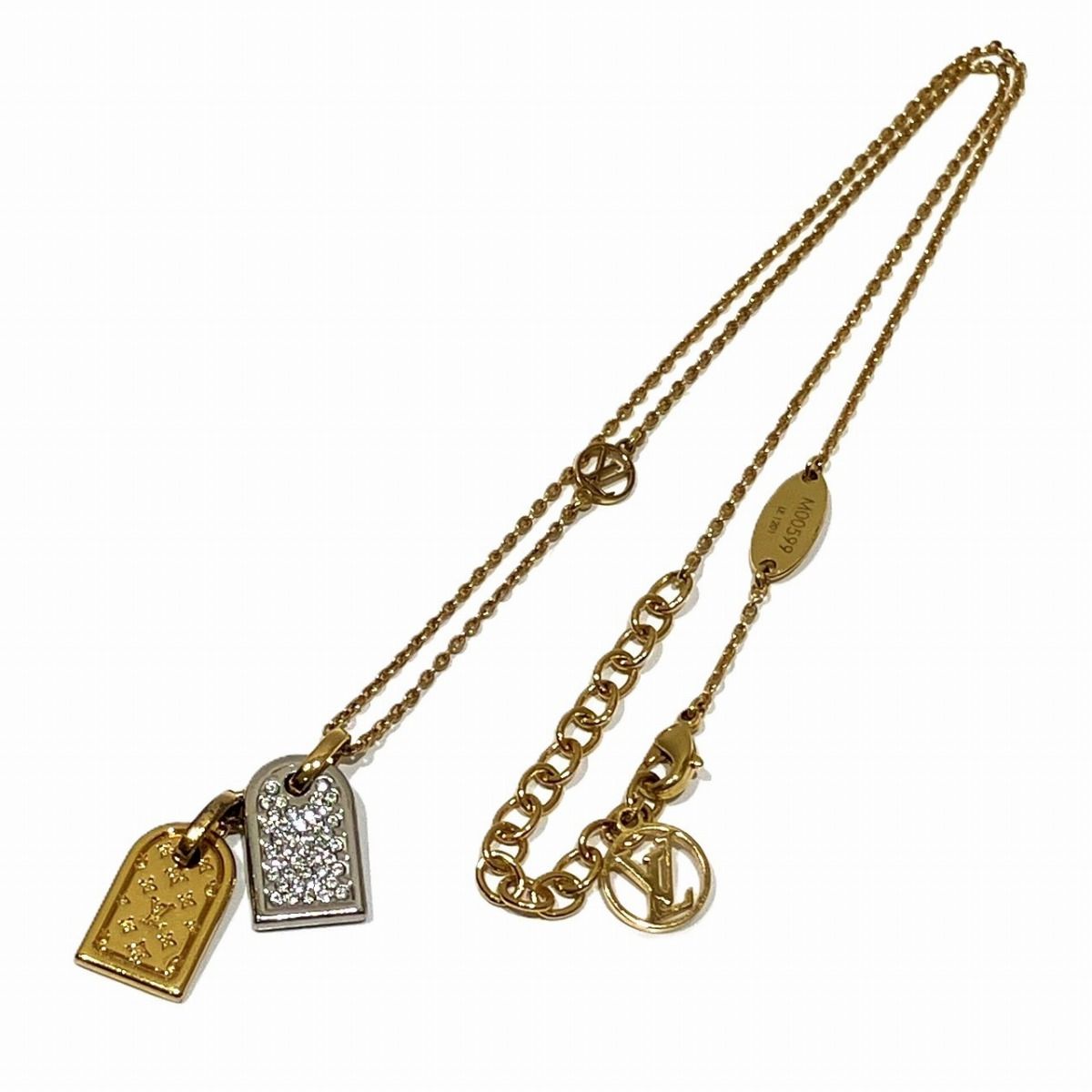 ルイ・ヴィトン LOUIS VUITTON コリエ プレシャス ナノグラム