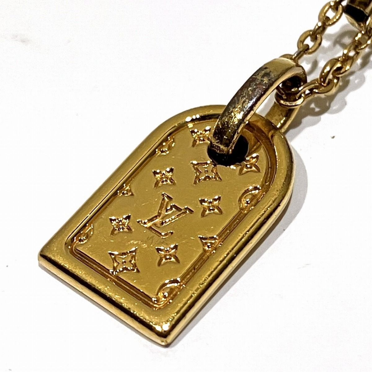 ルイ・ヴィトン LOUIS VUITTON コリエ プレシャス ナノグラム