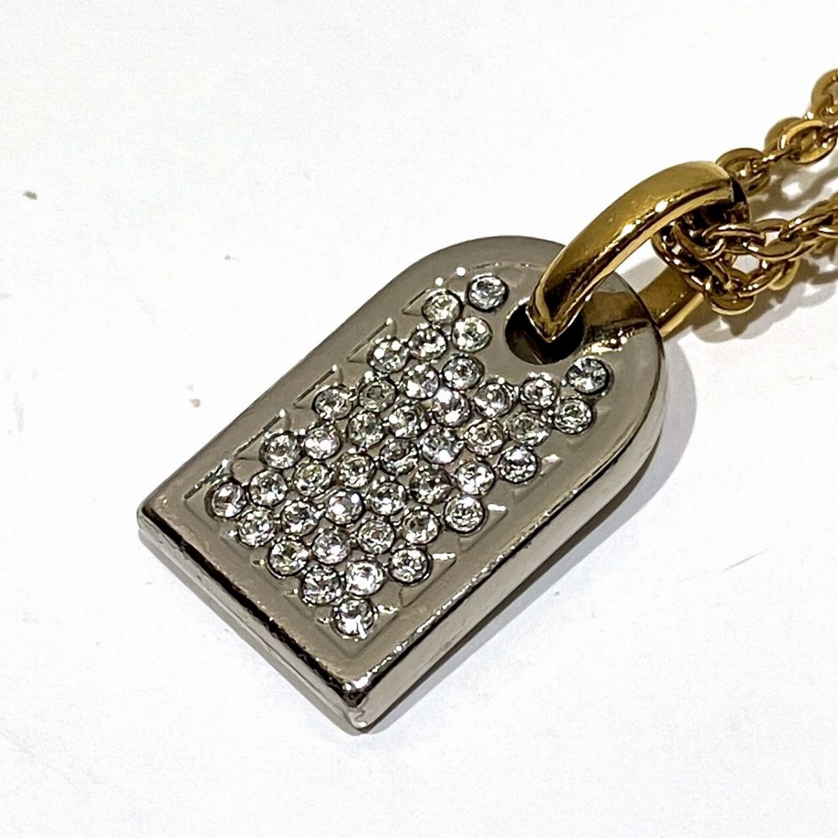 ルイ・ヴィトン LOUIS VUITTON コリエ プレシャス ナノグラム
