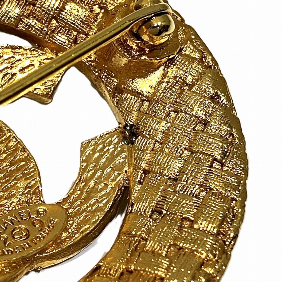 シャネル CHANEL ヴィンテージ ブローチ アクセサリー 総重量約17g GP 