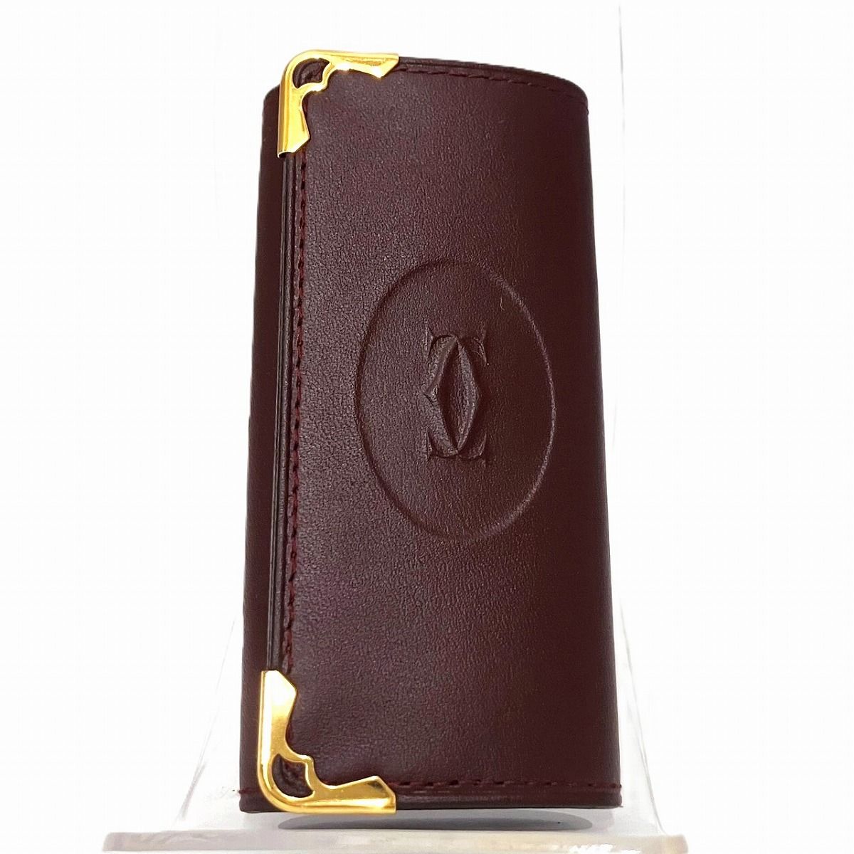 カルティエ CARTIER マストライン キーケース カーフレザー ユニ