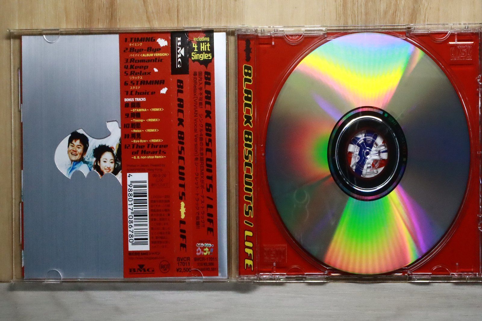 国内盤CD☆ブラックビスケッツ/BLACK BISCUITS□ LIFE 【BVCR17011