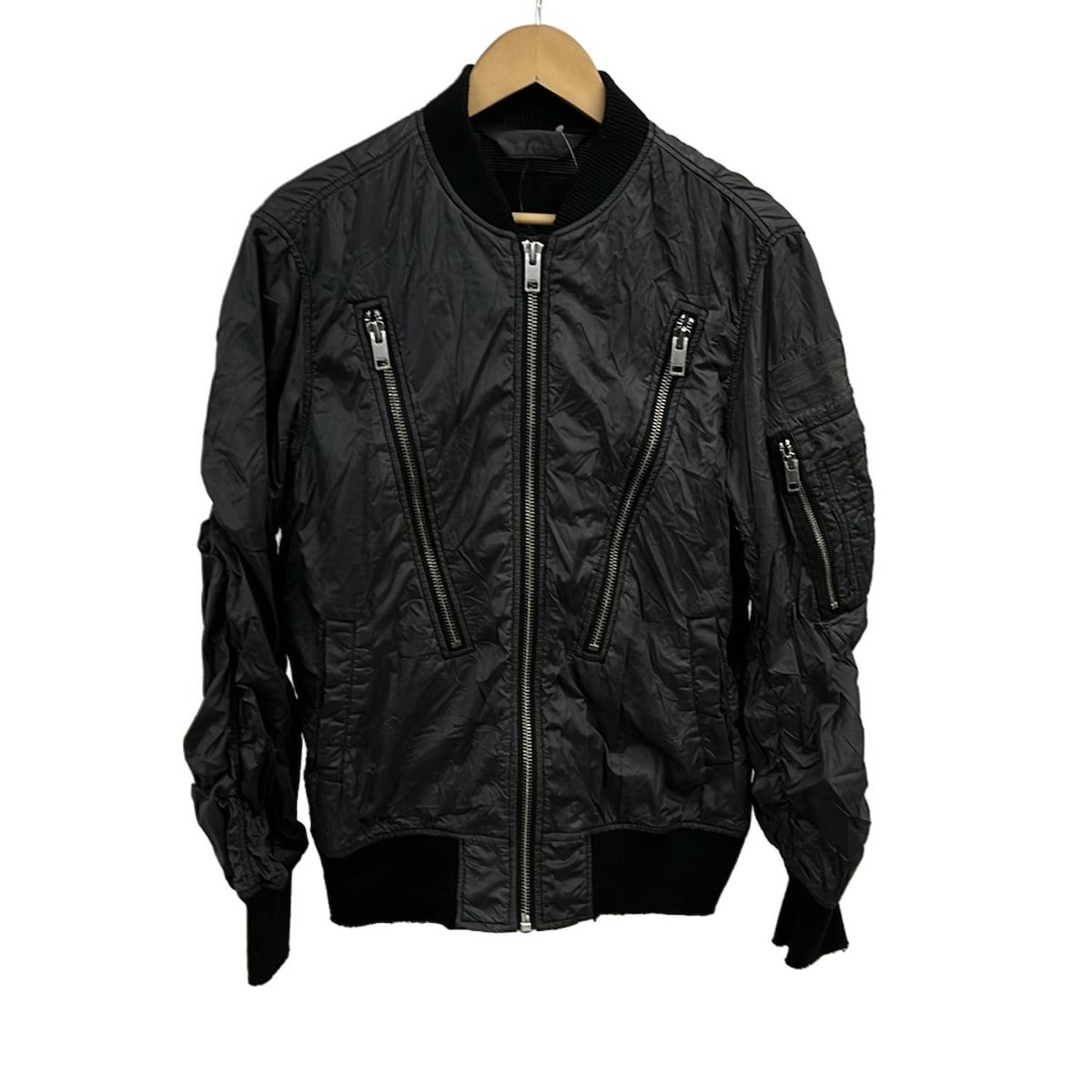 DIESEL(ディーゼル) ブルゾン サイズS メンズ美品 - 黒 長袖/オール